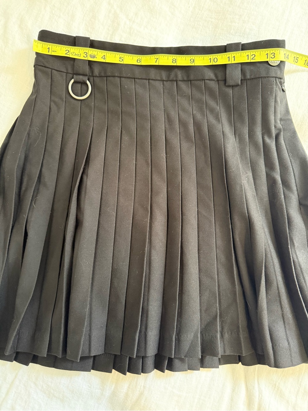 Mary Wyatt Rochelle Pleated Mini Skirt - Picture 16 of 16